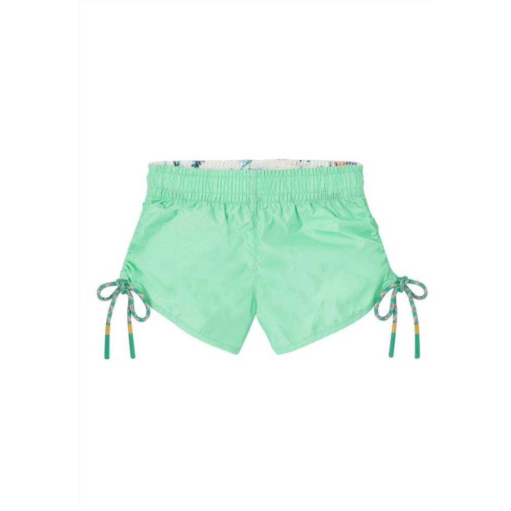 NEW LISON PARIS girl's surfer shorts in green